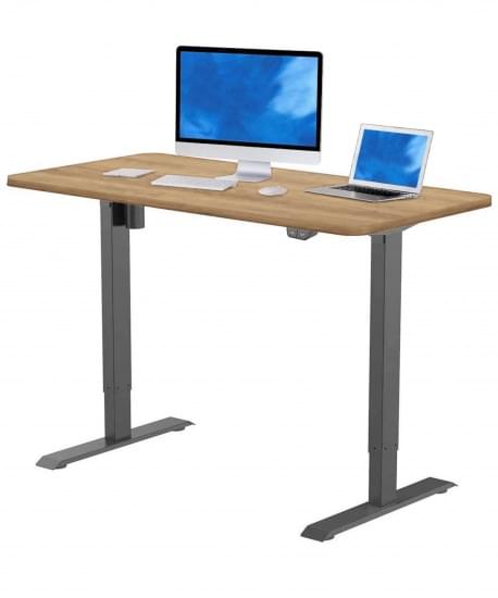 Mesa de estudio, mesa de estudio en casa, mesa de elevación de pie,  escritorio de oficina, escritorio de computadora de elevación manual de  altura