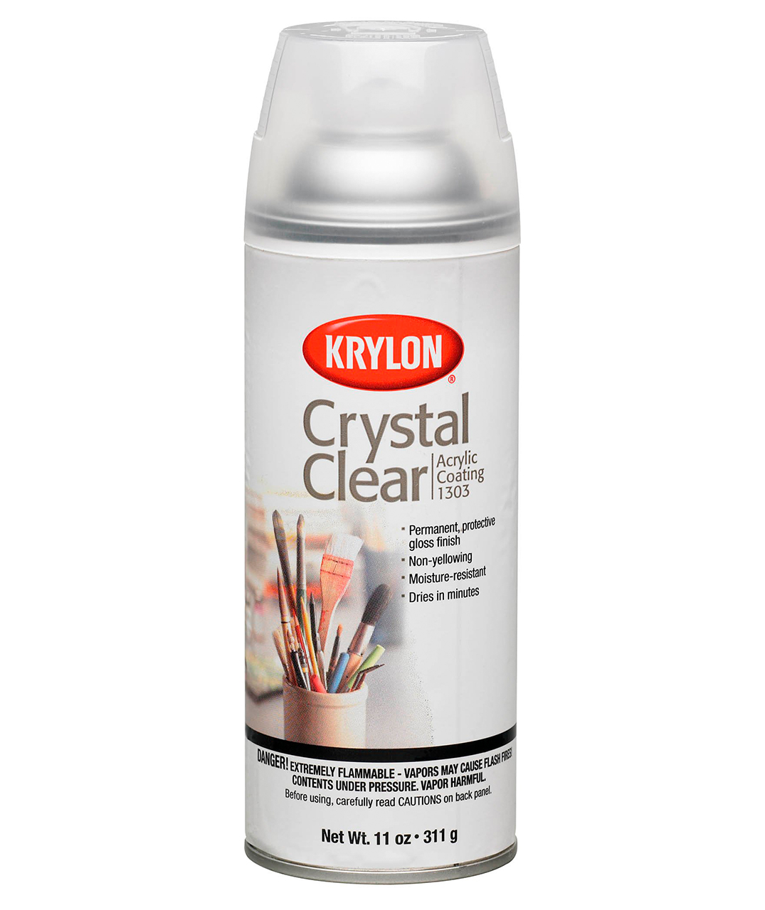 Krylon 1303 Crystal Clear Acrylic 11 oz