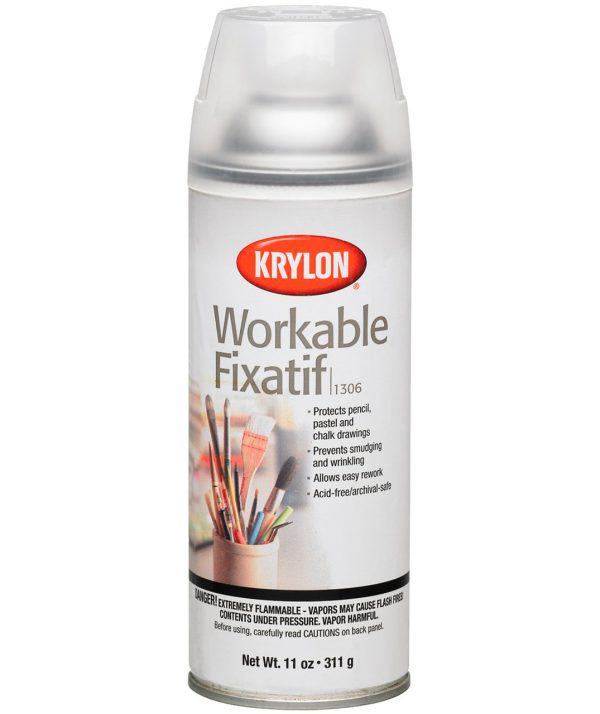 Krylon 1306 Workable Fixatif 11 oz