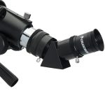 Telescopio 70mm. refractor portatil Celestron Travel scope 70 mira detalle