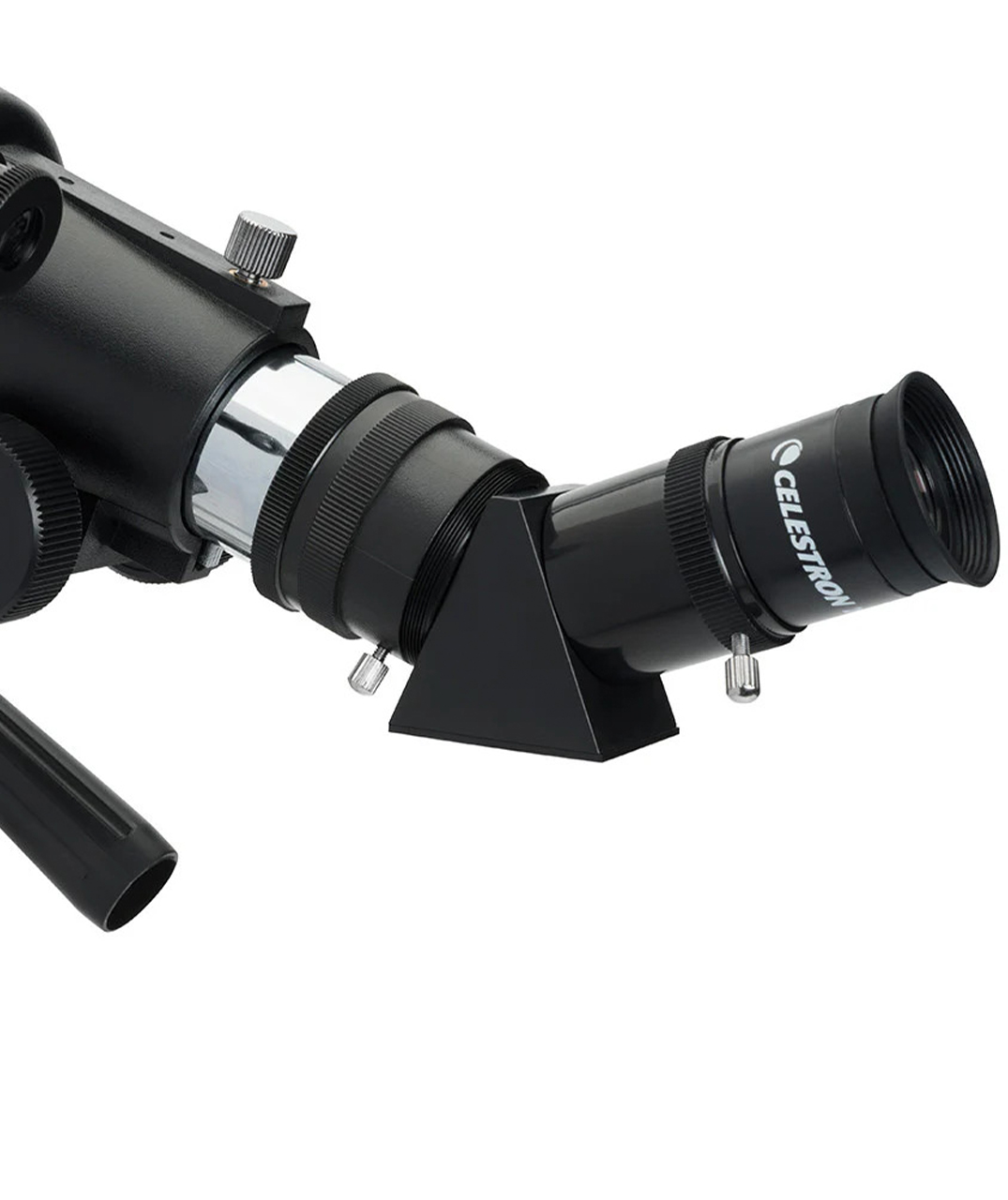 Telescopio 70mm. refractor portatil Celestron Travel scope 70 mira detalle