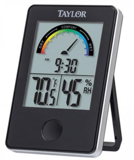 Termómetro hidrómetro para interiores. Controla la temperatura y la humedad  con precisión. - 1745BK - MaxiTec