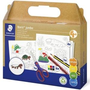 Set infantil de 6 lapices de color Staedtler Noris Jumbo 61 C3