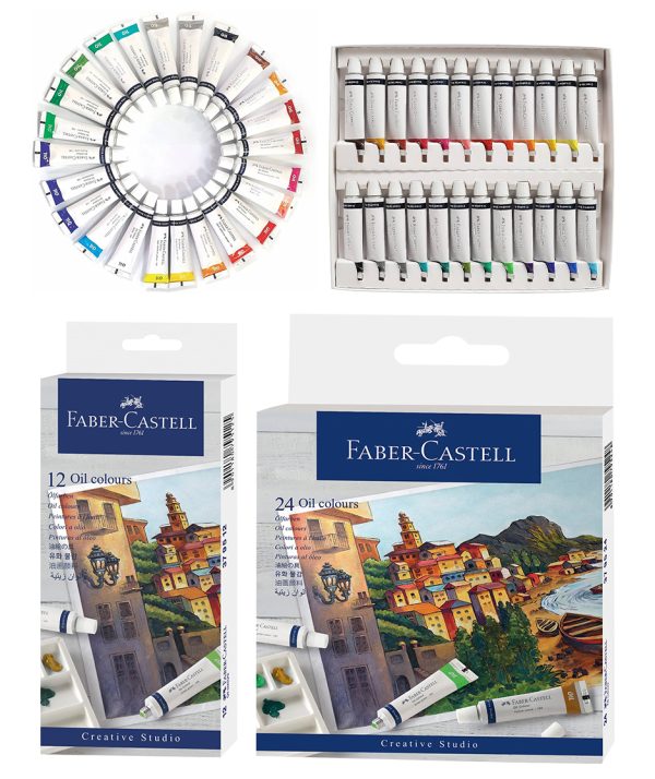 Sets pinturas al óleo en tubo 9 ml Faber Castell