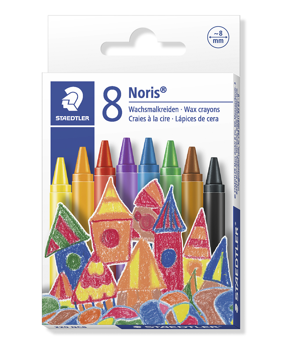 Crayones escolares caja de 8 unidades Staedtler Noris
