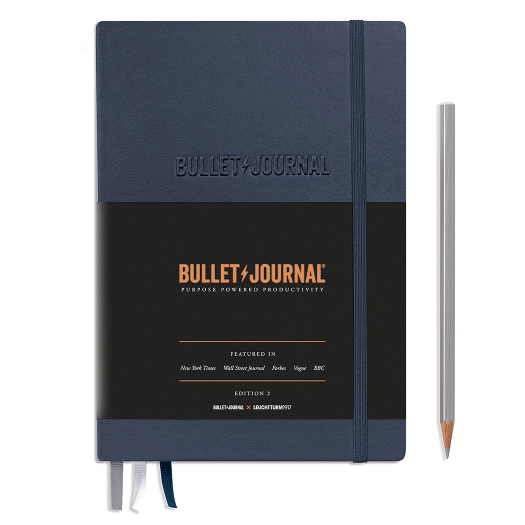 Libreta bullet journal punteada azul 206 paginas leuchtturm1917
