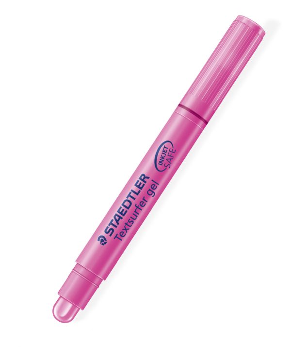 Resaltador de gel rosado Staedtler Textsurfer