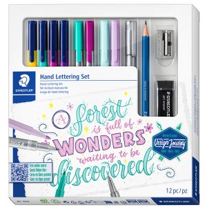 Set para lettering mixto de 12 piezas Staedtler