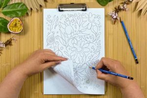 paso 2 Crea un dibujo botánico