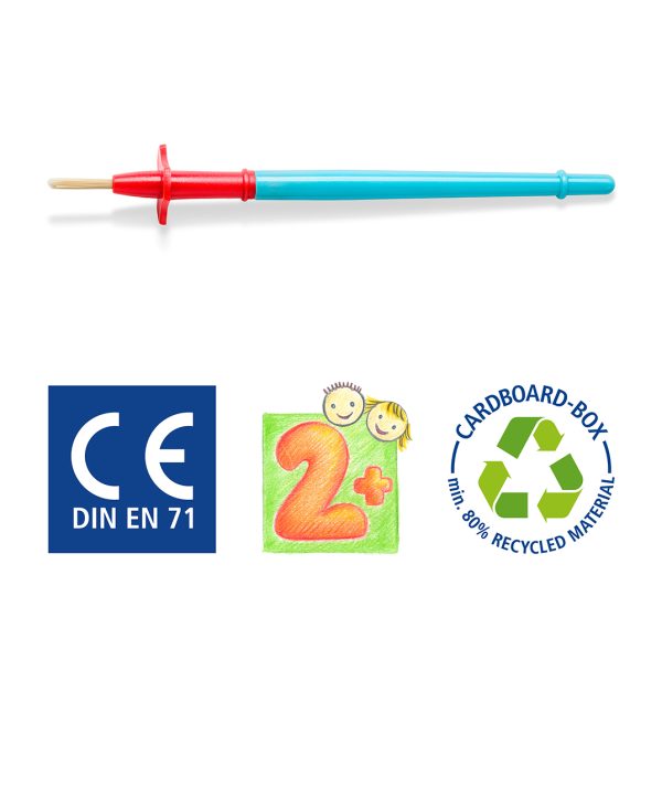 Set 3 pinceles infantiles Staedtler Noris Junior características